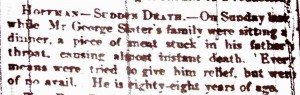 1861 Alex Slater obituary - Elgin Courant