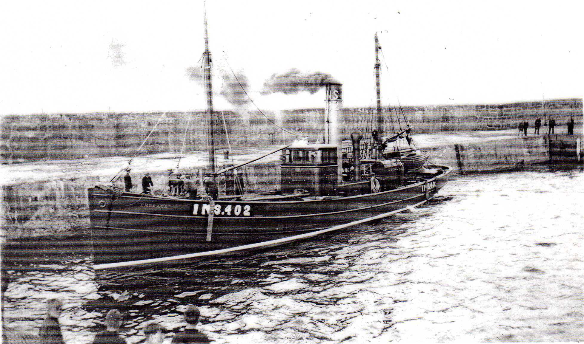 1929 - EMBRACE Leaving Hopeman