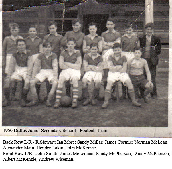 1950 - School Football Team