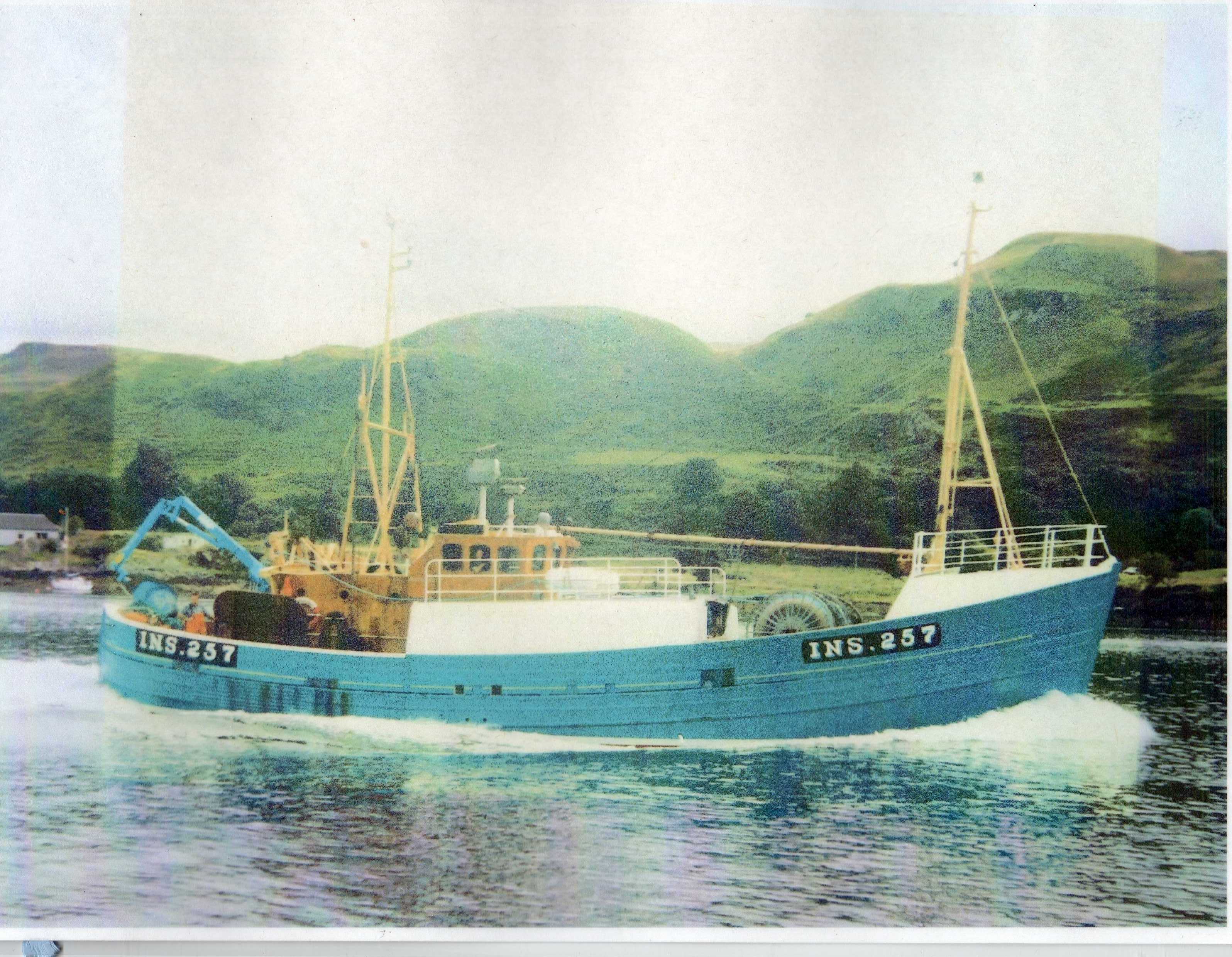 1990 - Harmony, Skipper Sandy (Daich) McPherson.