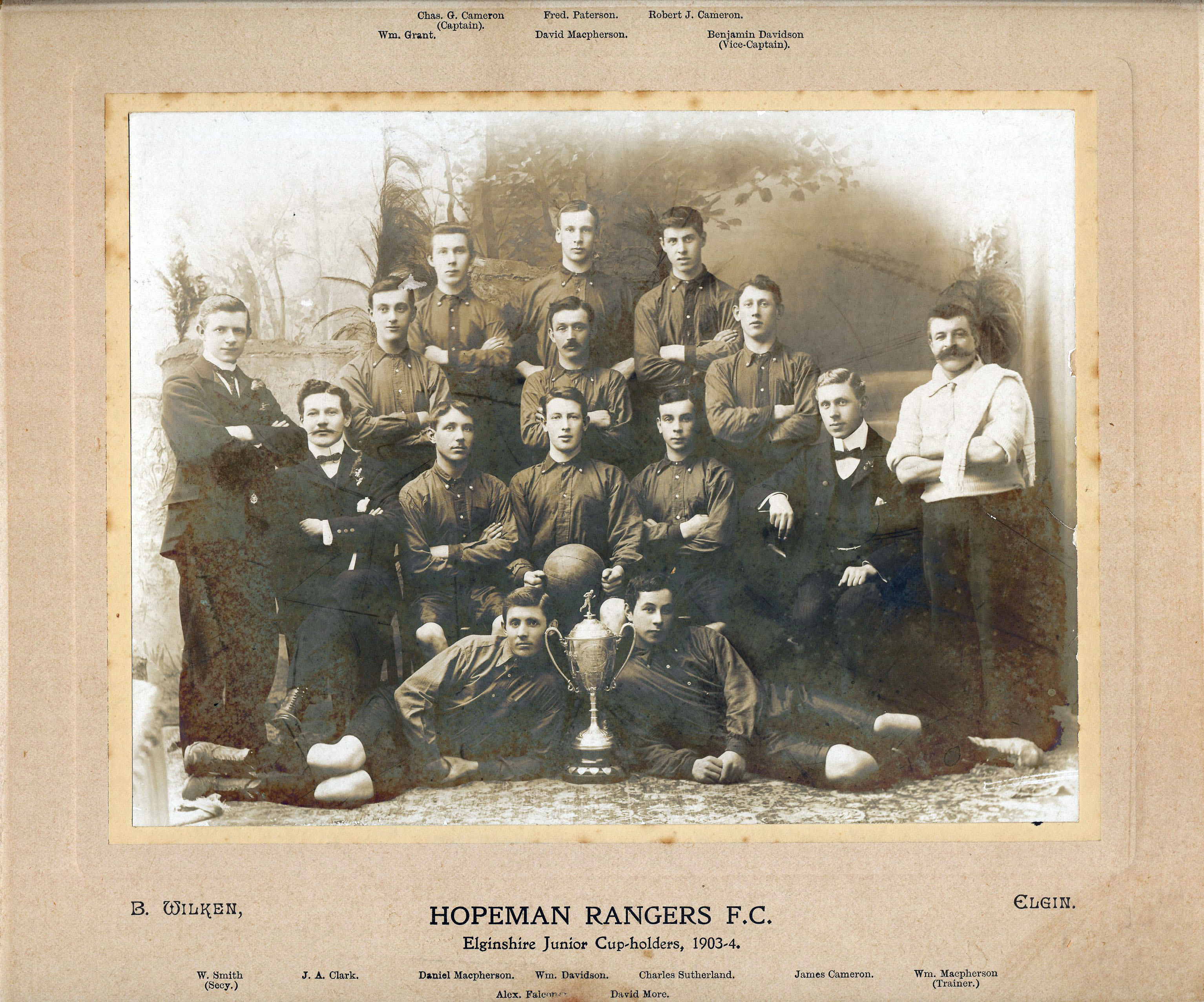 1903 - Hopeman Rangers